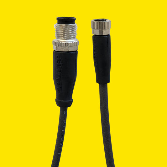 Cable Balluff Bcc03f5 M8 A M12 3 Pines 0.6m Pur Ip67