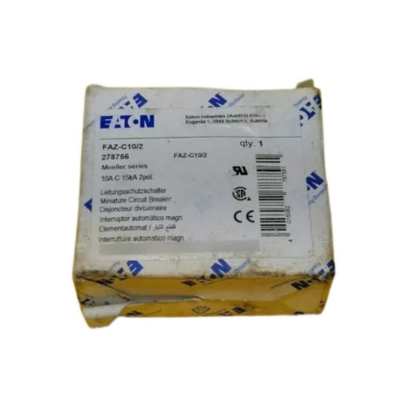 Eaton Electric Interruptor Magnetotérmico; 230/40 Faz-c10/2