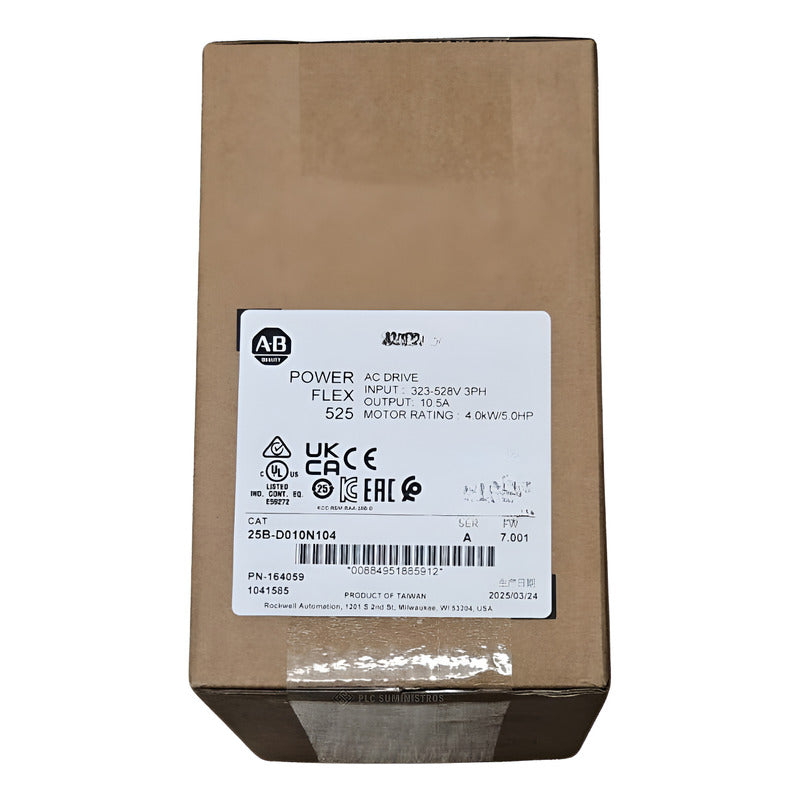Allen Bradley 25b-d010n104 Powerflex 525