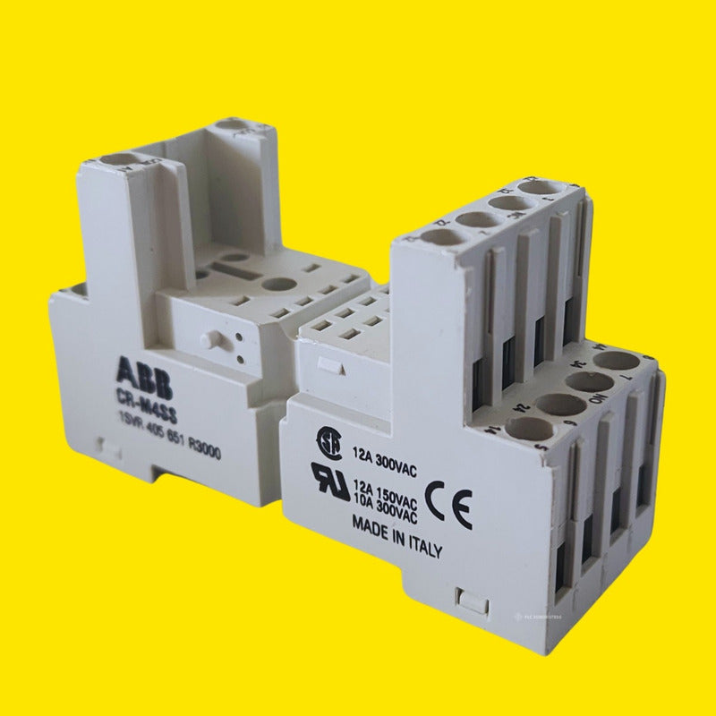 Base Abb Crm4ss 14 Pines Relay Socket Din 7 A 250 V