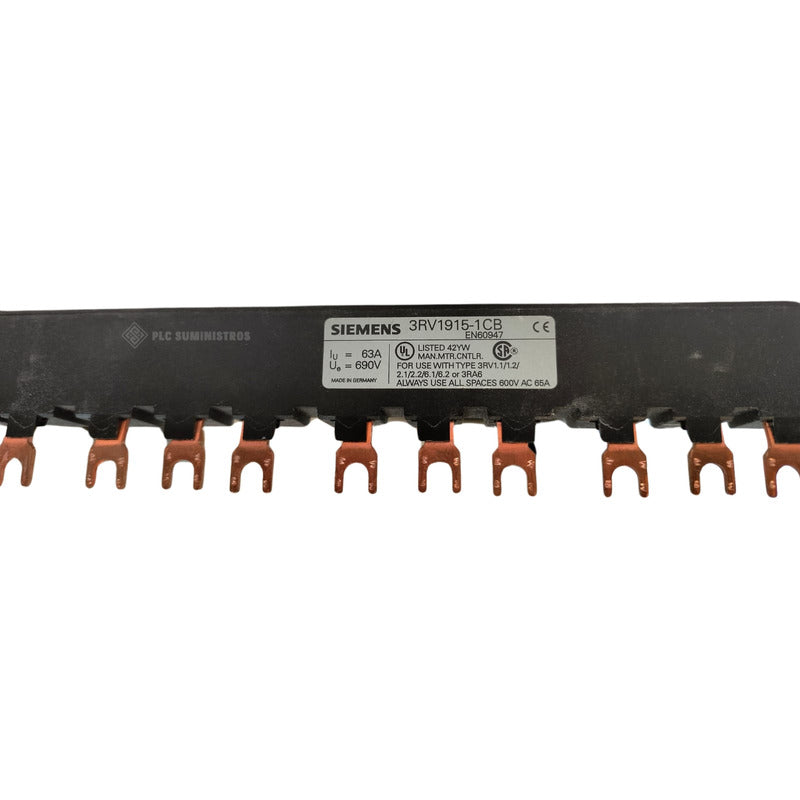 Siemens 3rv1915-1cb Modulares De Barras