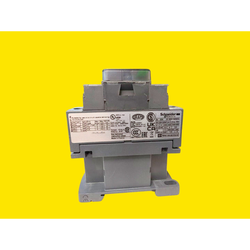 Schneider Lc1d09f7 Contactor De 9a Con Bobina 110vca