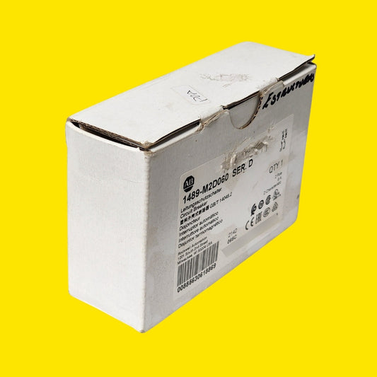 Allen-bradley 1489-m2d060 Mcb 6 A 2p Curva D 480y/277 V Ac