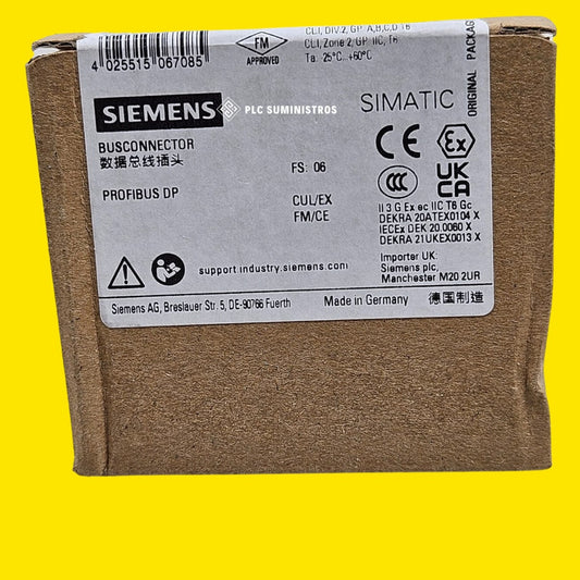 Siemens 6es7972-0bb12-0xa0 Busconnector