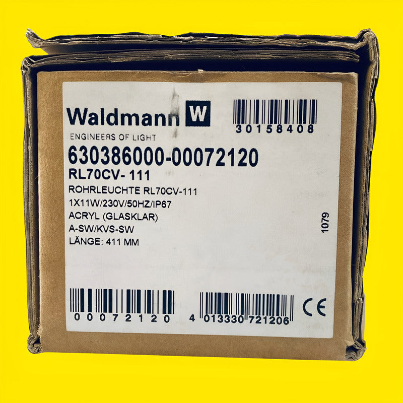 Waldmann Rl70cv-111 Tubo De Luz Transparente Blanco Neutro