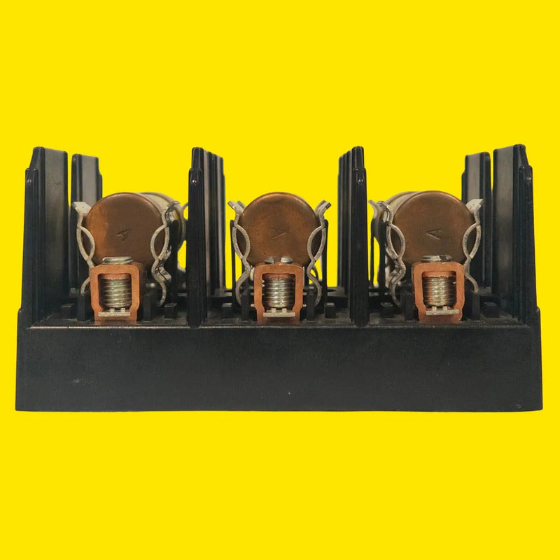 Bloque Bussmann J60030-3cor Con 3 Fusibles Lpj-2sp 2a 600v