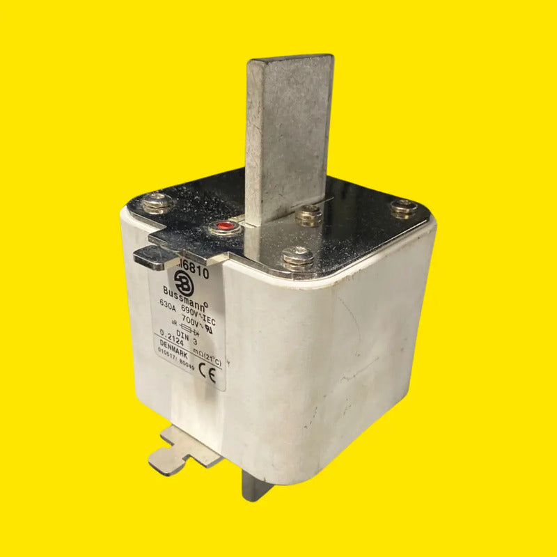 Fusible Industrial 170m6810 630 A 690 V Ac Ar Bussmann
