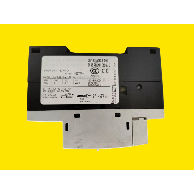 Siemens 3rv1011-1da10 Guardamotor Autom. 50/60