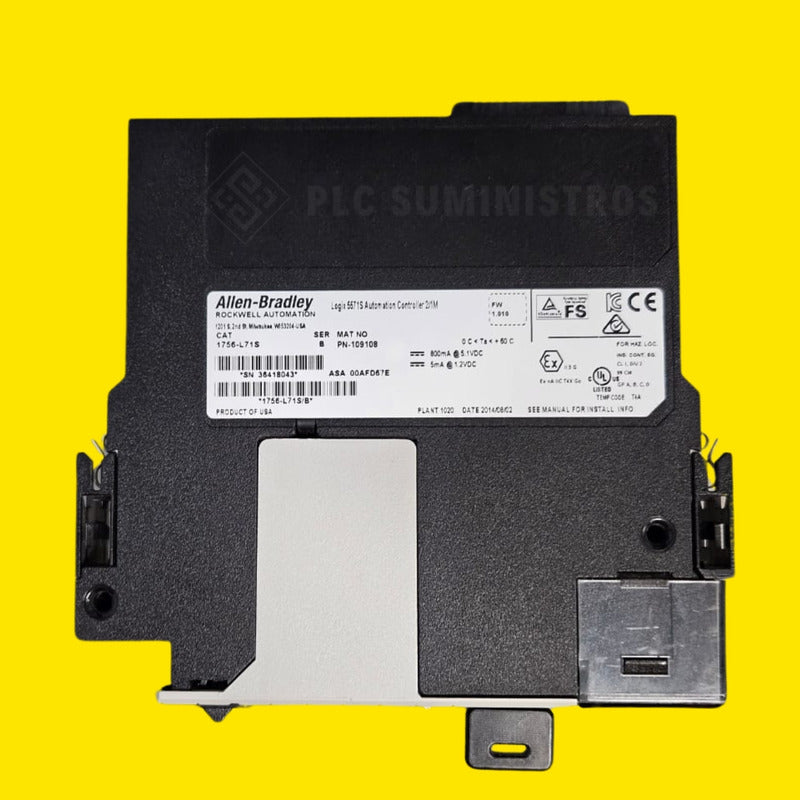 Allen-bradley 1756-l71s | Cpu Guardlogix Seguridad 2mb