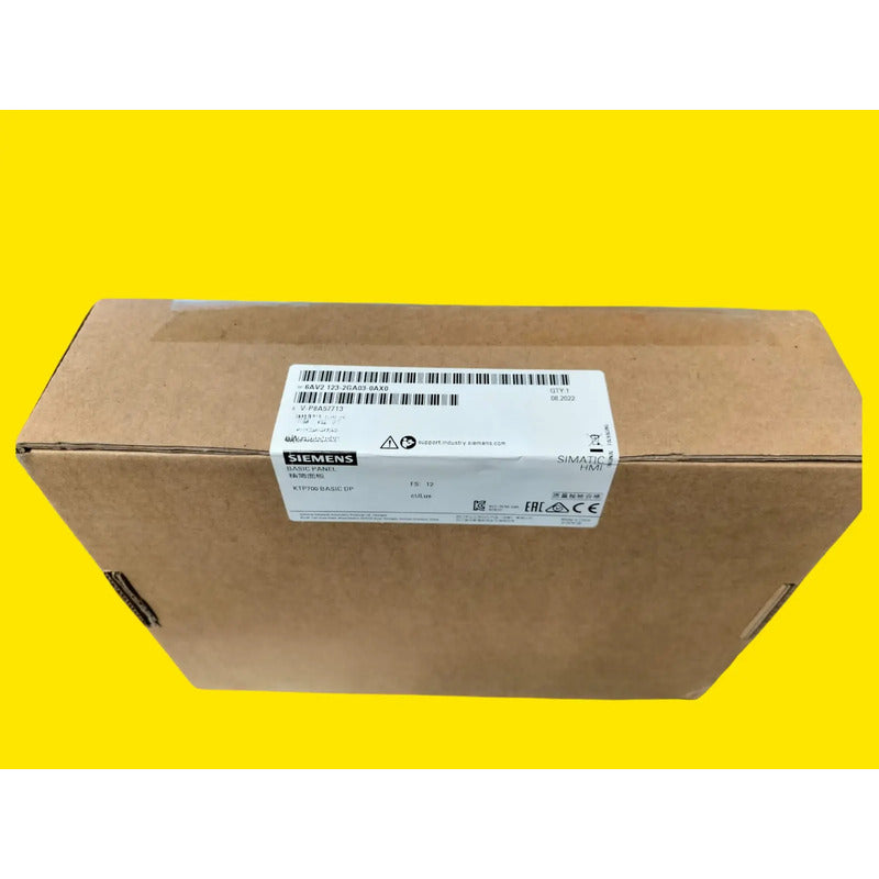 Siemens Panel 6av2 123-2ga03-0ax0 Ktp700 Basic Dp