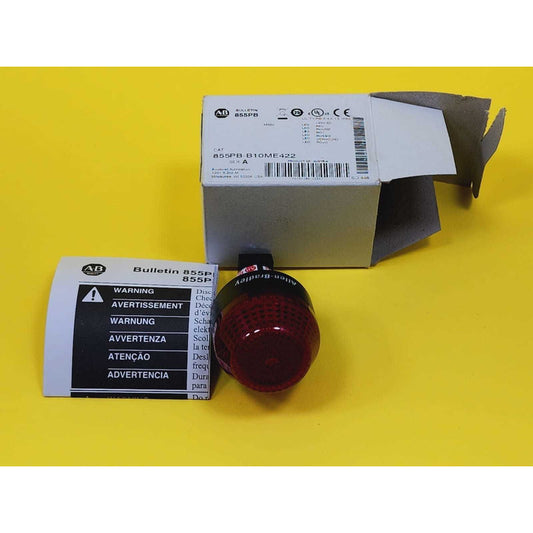 Allen Bradley 855pb-b10me422 Led Rojo Nuevo - Allen Bradley