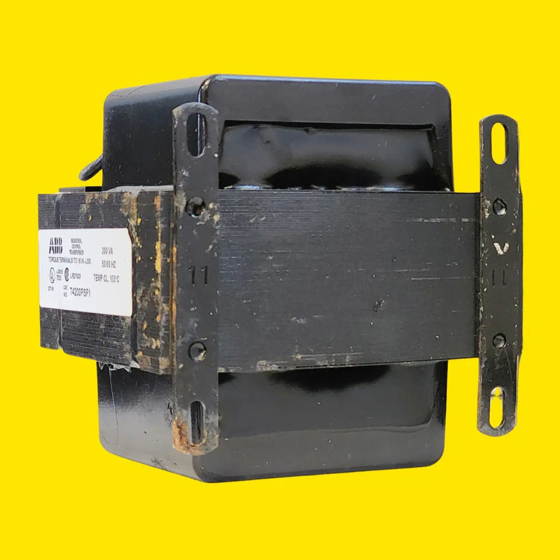 Abb 1tqy200060x0075 T4200psf1 Transformador 200va Negro