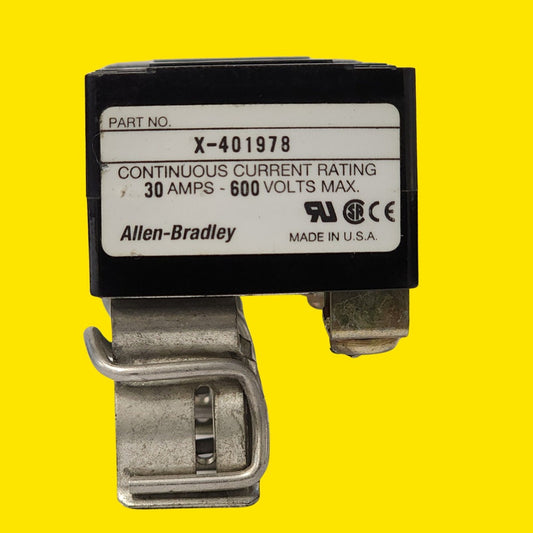 Allen Bradley X-401978 Continuous Current Rating