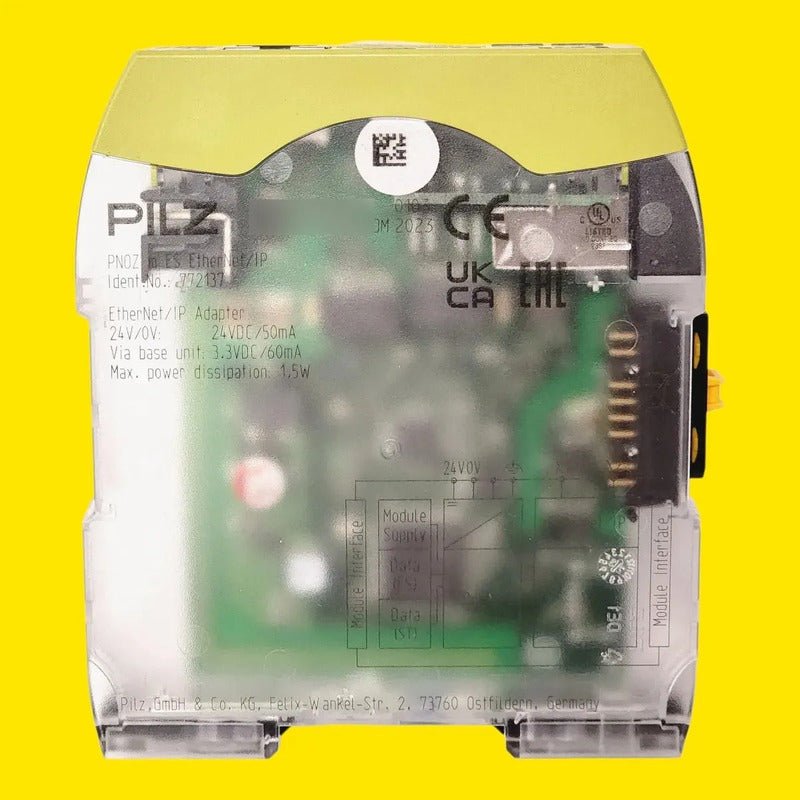Pilz Pnoz M Es Ethernet Ip 772137 Modulo Seguridad