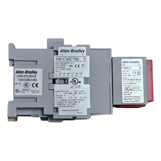Allen-bradley 100s-c30ej14bc Contactor Ser. C 24v Safety