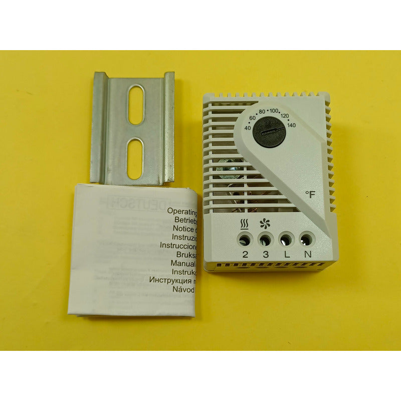 Stego 01170.9-00, Termostato Mecánico 120 Vca 40 A 140 ºf