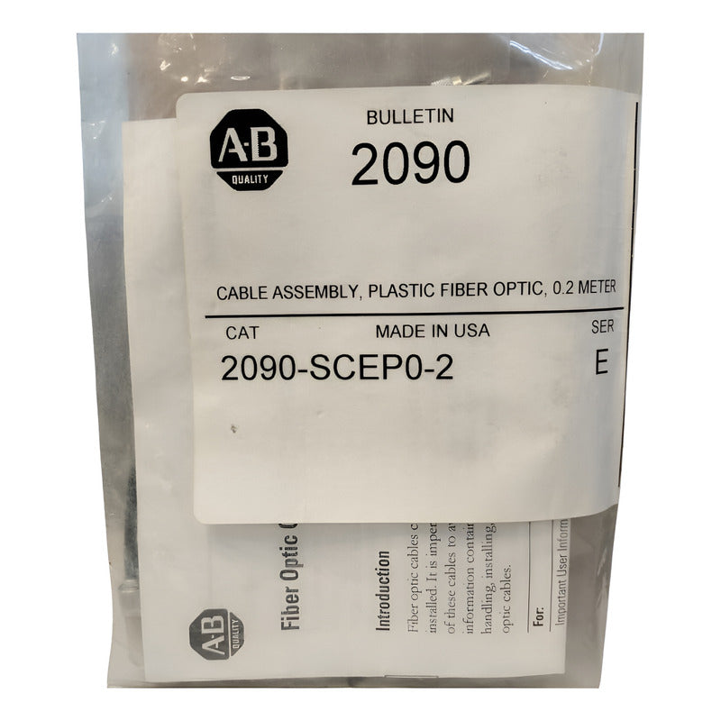 Allen Bradley 2090-scep0-2 Cable De Fribra Optica
