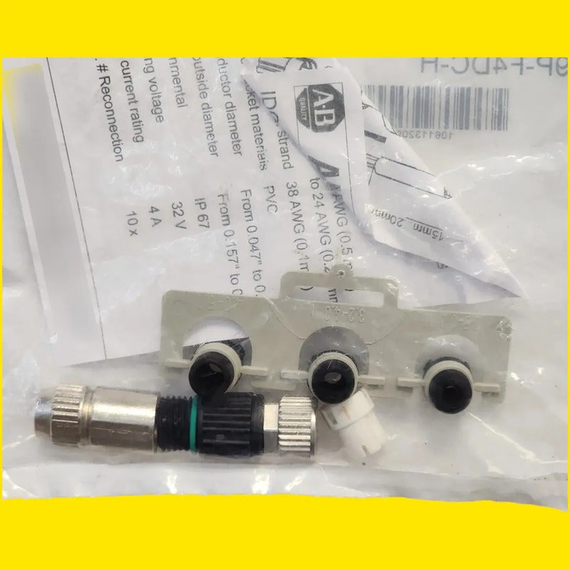 Allen-bradley 889p-f4dc-h Conector M8 Hembra 4 Pines