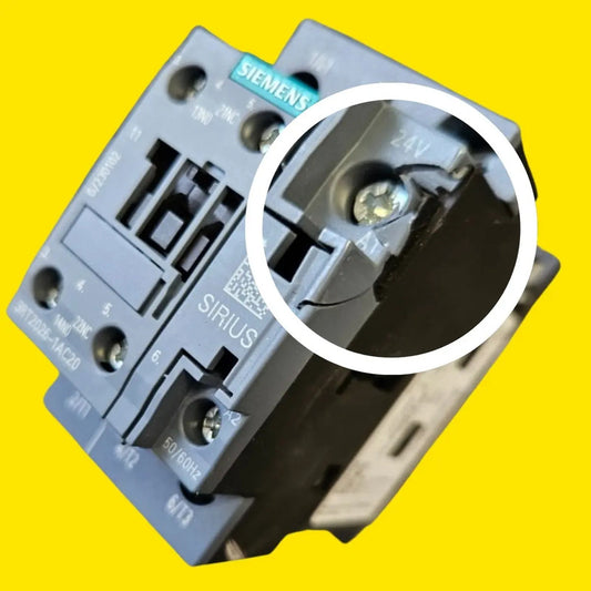 Siemens 3rt2026-1ac20 Contactor Bobina 24v Ac-3
