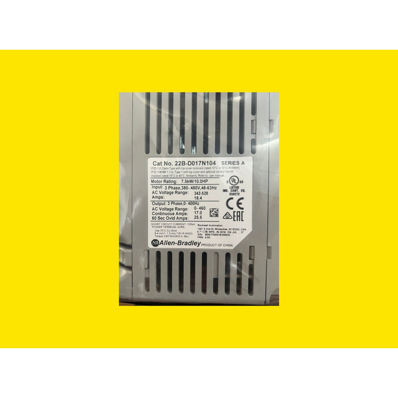 Allen Bradley 22b-d017n104
