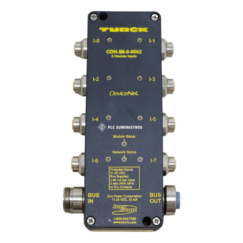 Turck Cdn-im-8-0002 8 Entradas Discreta Parada De Autobús