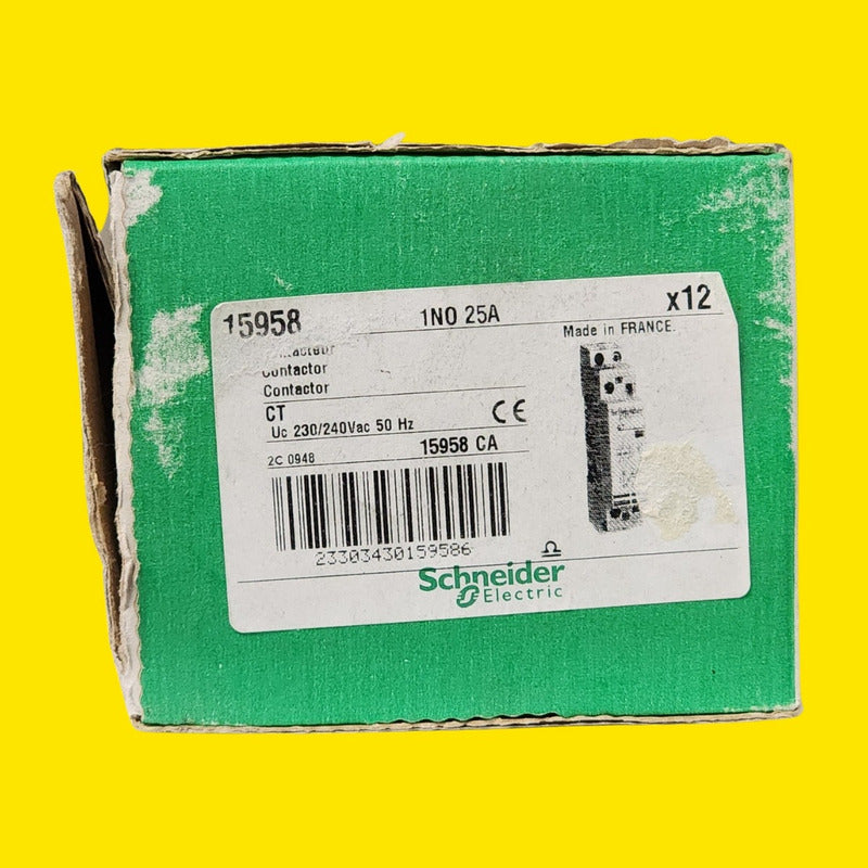 Contactor Schneider Electric Ct 15958 25a 1na 230/240v