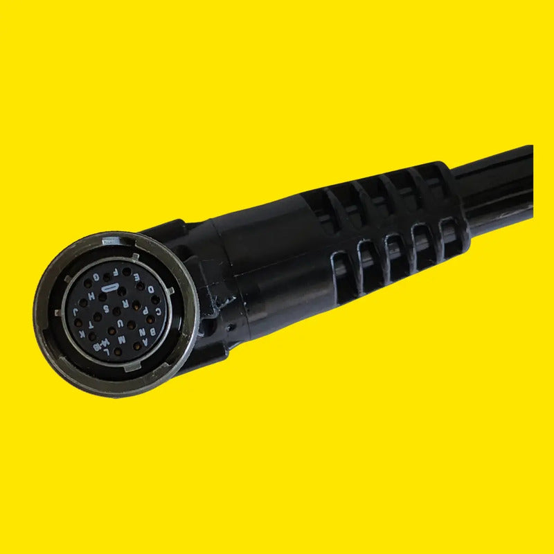Cable Abb 2rga029783 Tipo Y M12 3 Conectores Industrial Negro