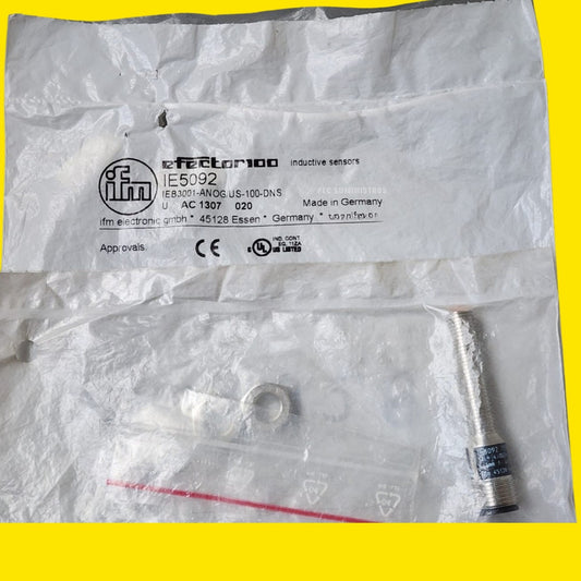 Ifm Ie5092 Ieb3001-anog/us-100-dns Sensor Inductivo