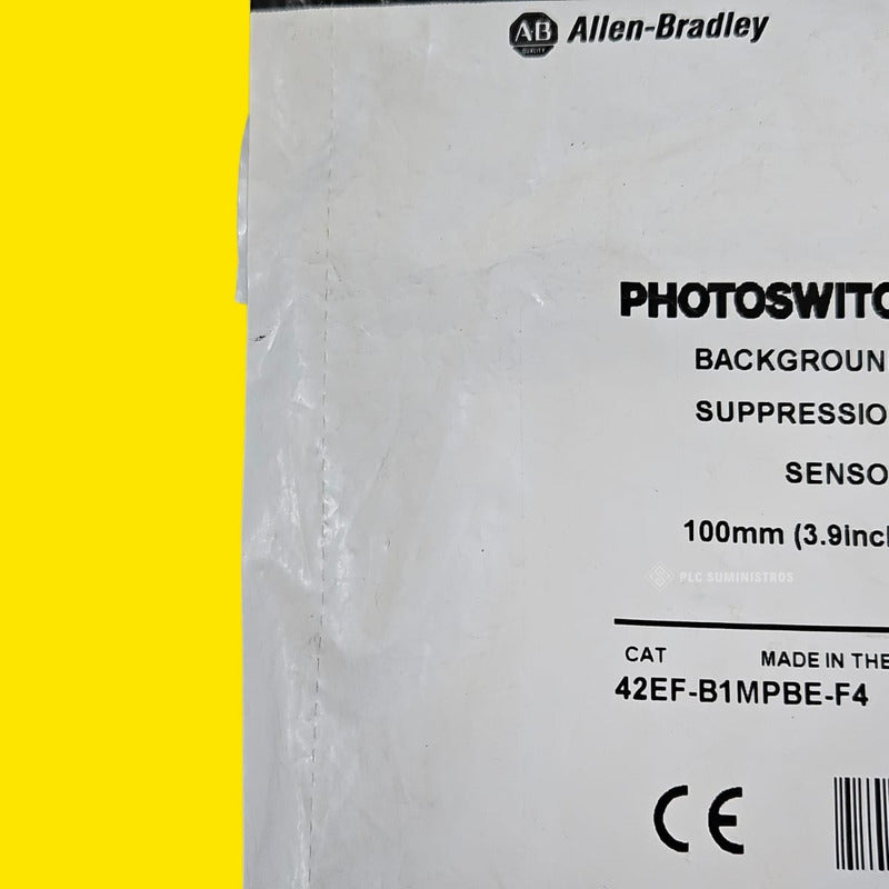 Allen-bradley 42ef-b1mpbe-f4 Sensor Fotoeléctrico