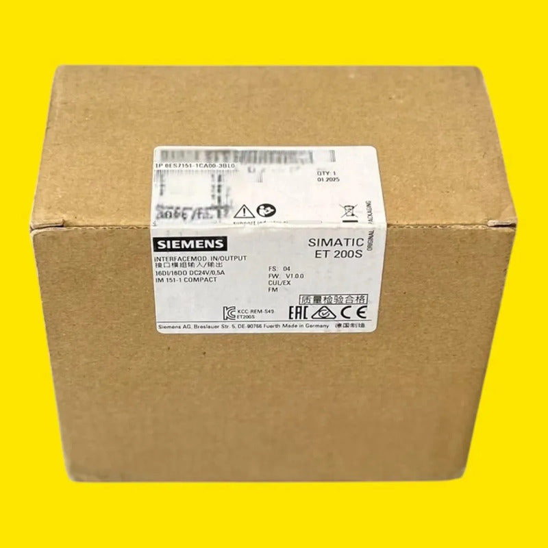 Siemens 6es7151-1ca00-3bl0 Simatic Et200s Im151-1 Standard