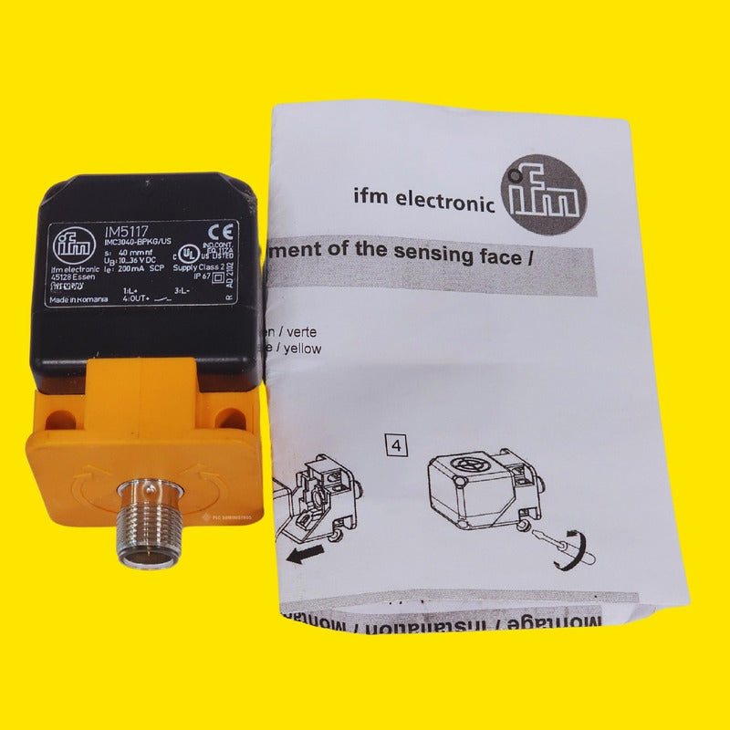 Ifm Im5117 Imc3040-bpkg/us-100-dps Inductive Sensor 40mm