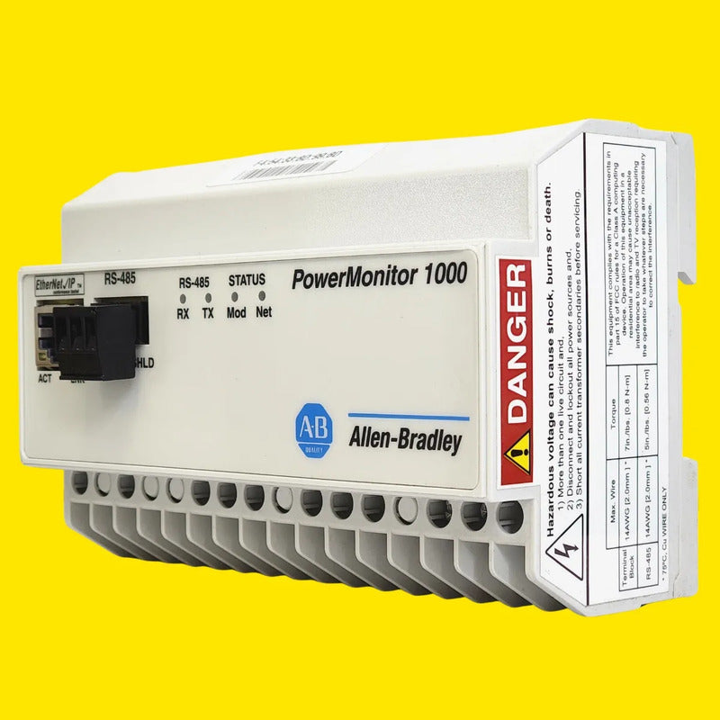 Monitor De Energía Allen-bradley 1408-bc3a-ent Powermonitor