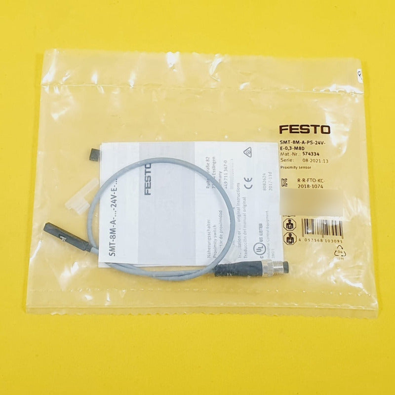 Festo Smt-8m-a-ps-24v-e-0,3-m8d Sensor De Proximidad