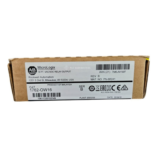 Allen-bradley 1762-ow16 Modulo De Salida Micrologix 16 Pts