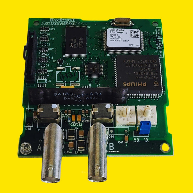 Allen Bradley 22-comm-c Ser A Adaptador De Comunicacion