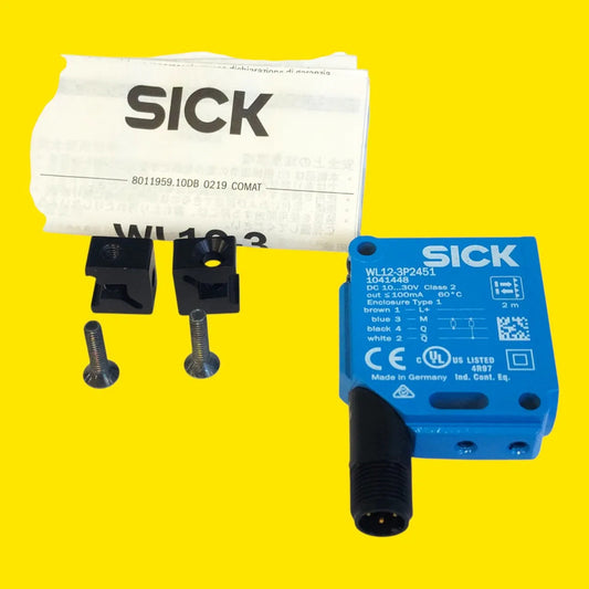 Welding Wl12-3p2451 Sensor Fotoeléctrico Sick 3 Pines 24v Dc