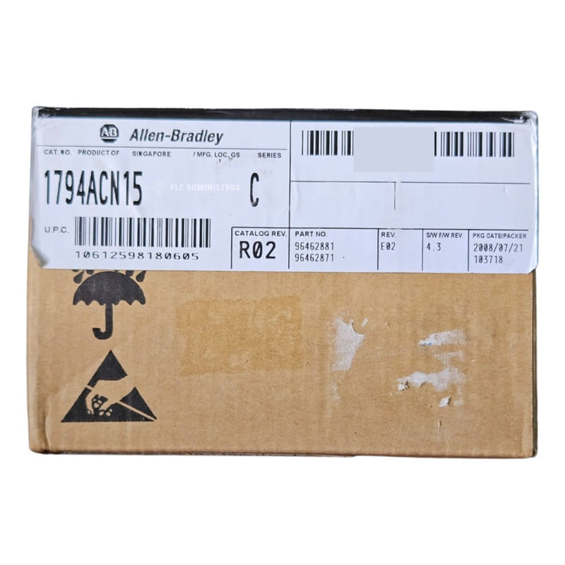 Allen Bradley 1794-acn15 Flex I/o Controlnet Adapter Plc
