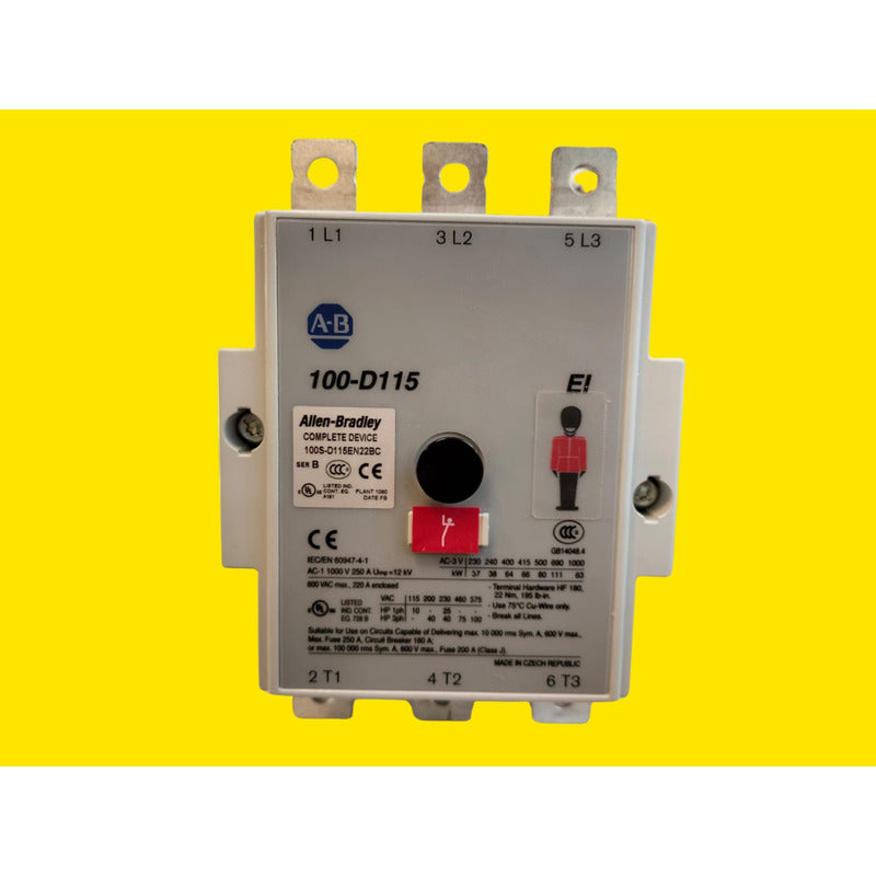 Allen-bradley 100s-d115en22bc Contactor De Seguridad Iec