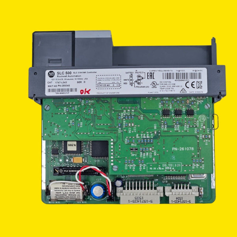 Allen Bradley 1747-l543 Slc 500 Procesor Unit. Usado - Allen