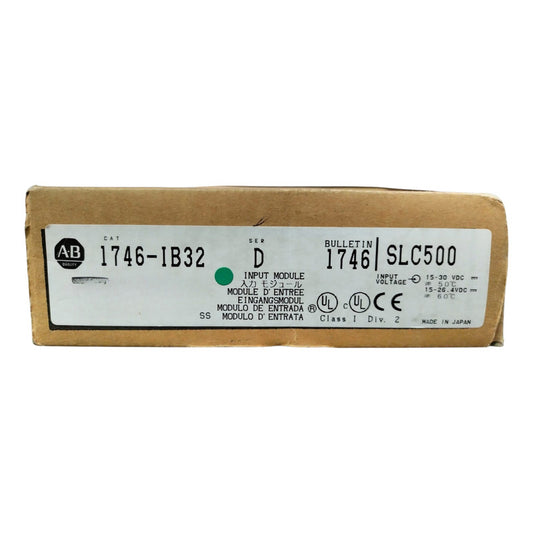 Allen-bradley 1746-ib32 Slc 500 32-channel Input Module