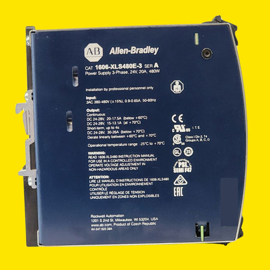 Allen-bradley 1606-xls480e-3 Fuente Poder 480v 3f Industrial