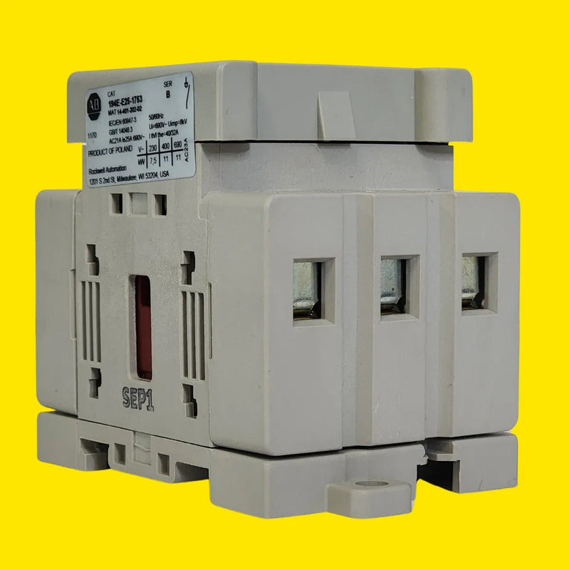 Allen Bradley Interruptor De Carga 194e-e25-1753 Serie B
