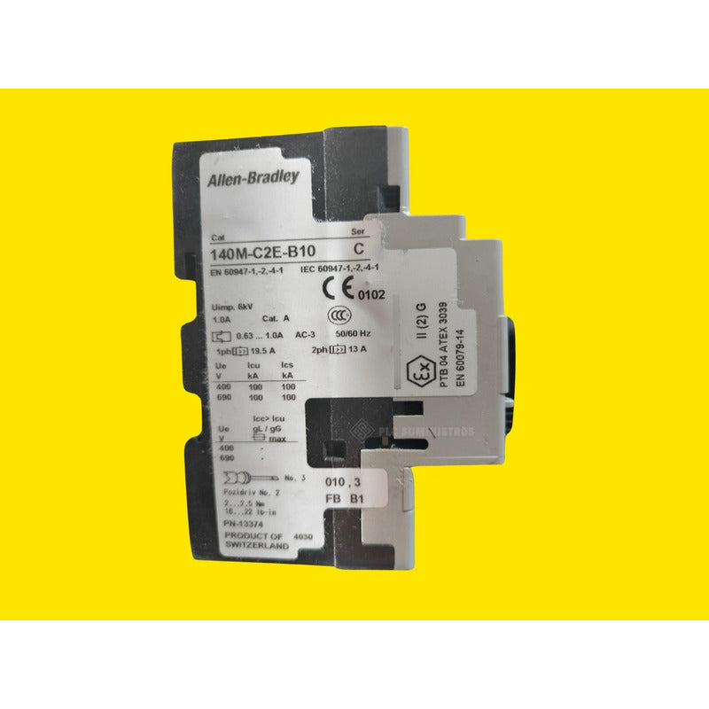 Allen Bradley 140m-c2e-b10 Guardamotor 50/60hz