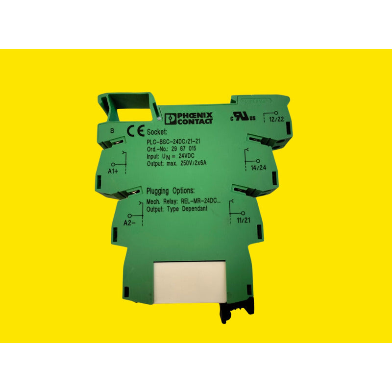 Phoenix Contact 29 61 192 Plc-bsc-24dc/21-21 Socket De Rele