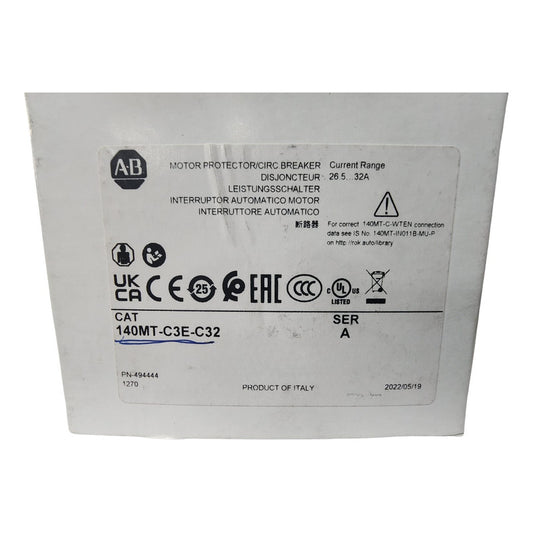 Allen-bradley 140mt-c3e-c32 Disy. De Proteccion