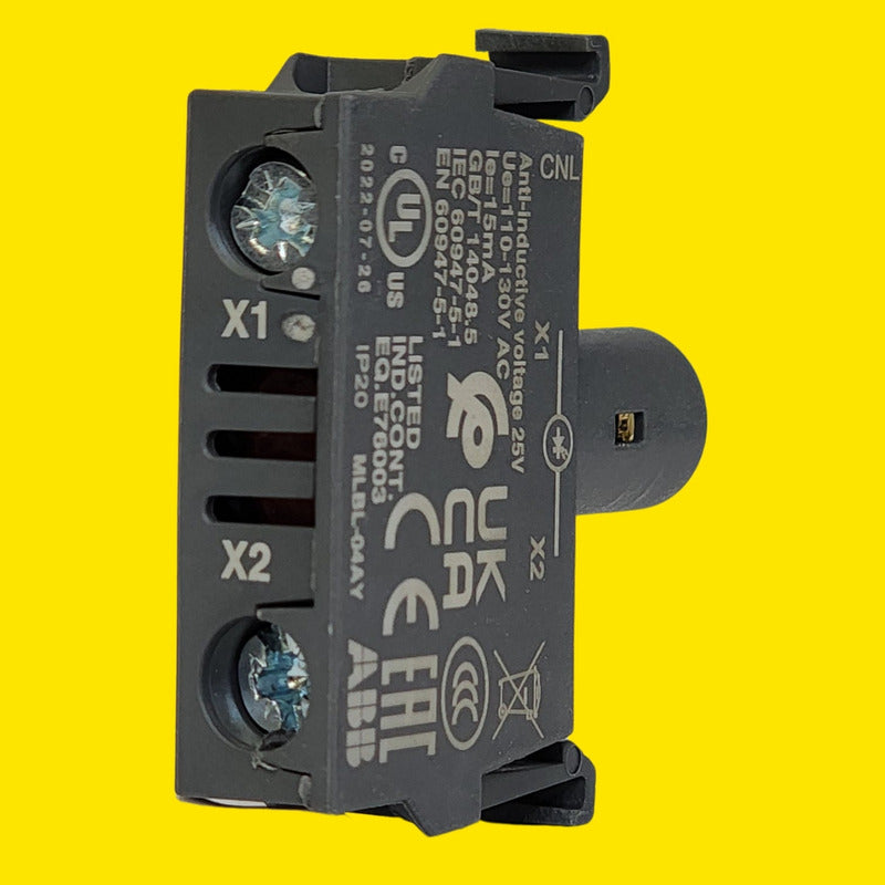 Abb Mlbl-04ay Modular Led Block Indicador Amarillo