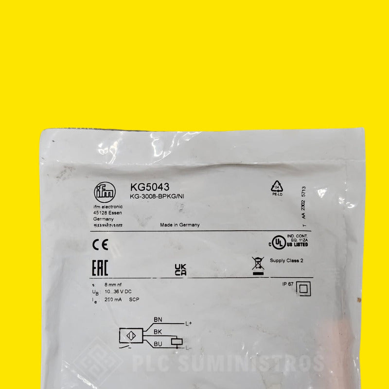 Ifm Kg-30008-bpkg/ni Kg5043