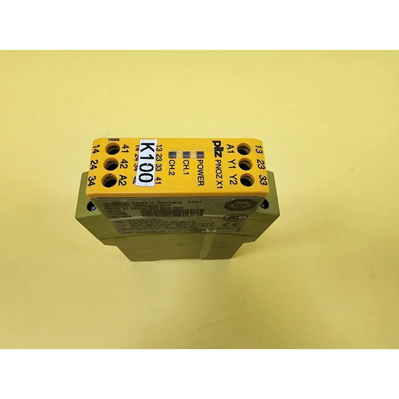 774300 Pilz Relevador Seguridad Pnoz X1 24vac/dc 3n/o 1n/c