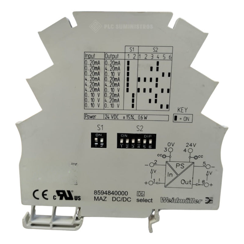 Weidmuller 8594840000 Aislador De Señal