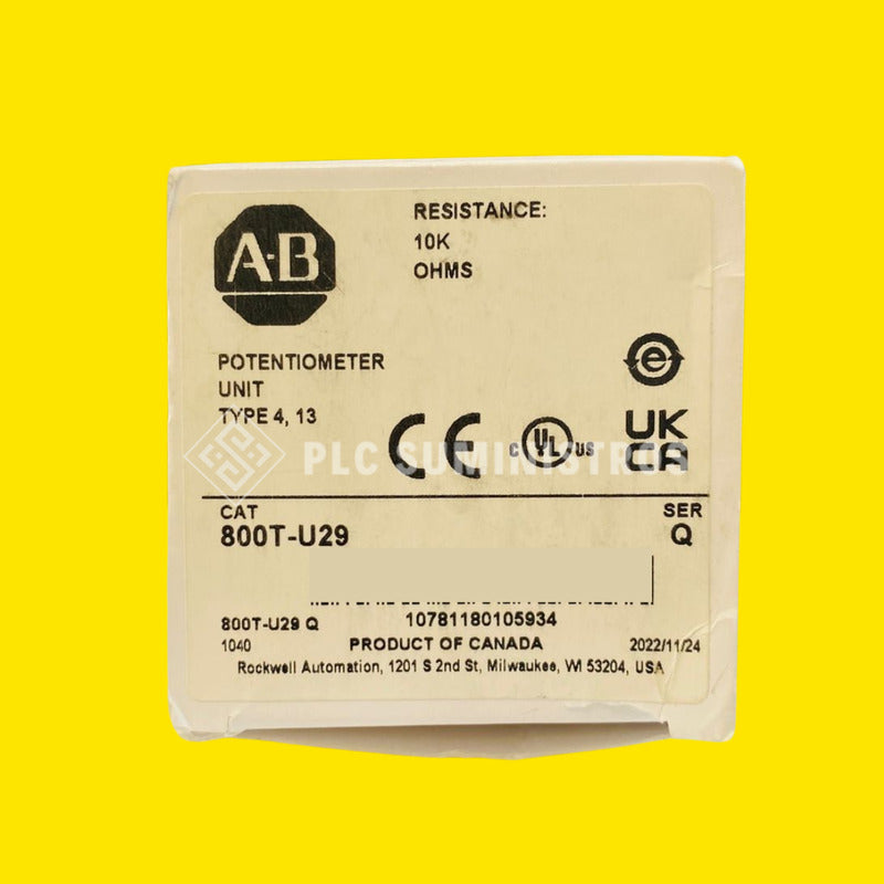 Allen Bradley 800t-u29 Falso